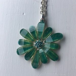 Turquoise Flower Necklace